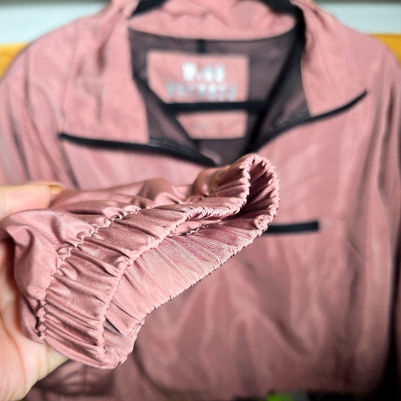 Love tree windbreaker Size:L Color:Pink - Picture 4 of 6